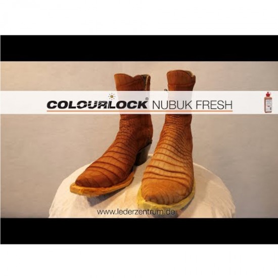 Краска COLOURLOCK с отвердителем плюс TOP для замши Nubuk, цвет чёрный F034 250 мл Краска COLOURLOCK с отвердителем плюс TOP для замши Nubuk, цвет чёрный F034 250 мл