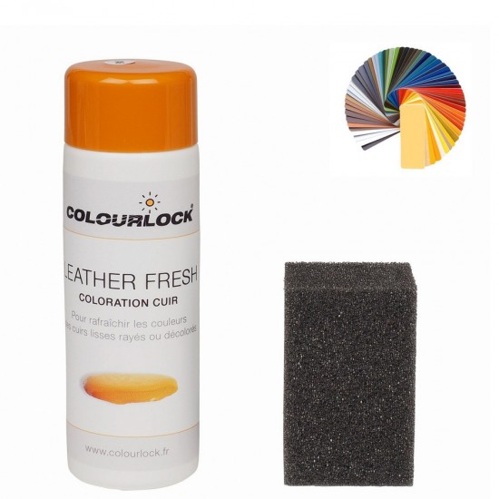 COLOURLOCK Тонирующий крем краска с закрепителем для кожи Чёрный цвет 150 мл Leder Fresh Tönung F034 COLOURLOCK Тонирующий крем краска с закрепителем для кожи Чёрный цвет 150 мл Leder Fresh Tönung F034