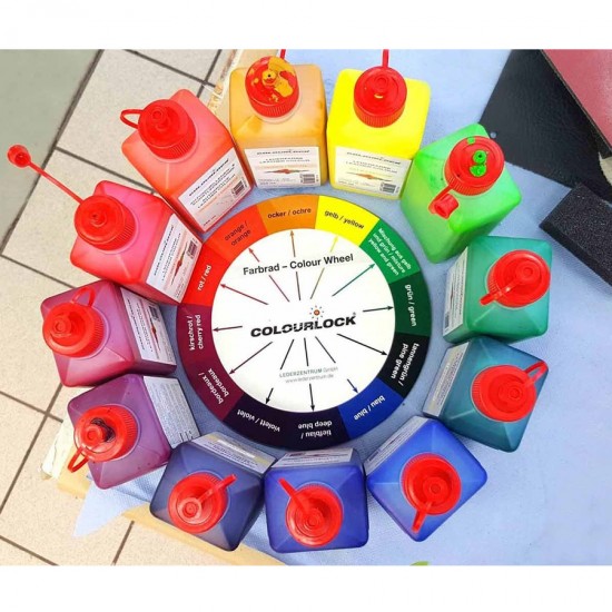 Краска для кожи мандарин COLOURLOCK Lederfarbe mandarine 250мл Краска для кожи мандарин COLOURLOCK Lederfarbe mandarine 250мл