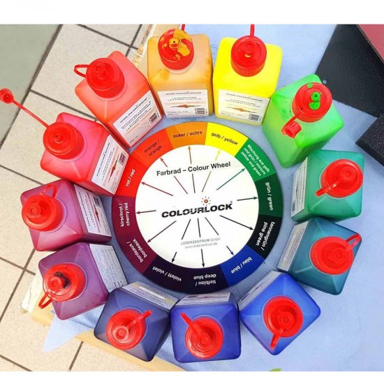 Краска для кожи шоколадно-коричневый COLOURLOCK Lederfarbe schokobraun 250мл Краска для кожи шоколадно-коричневый COLOURLOCK Lederfarbe schokobraun 250мл