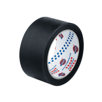 Малярный cкотч Eurocel, чёрный. 50 метров 50мм x 50м