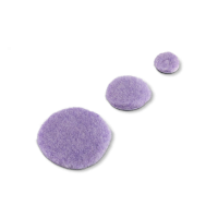 Полировальный круг комплект - натуральный мех LILA 75мм/50мм/25мм