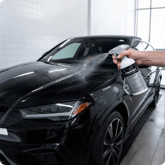 InsectOff - Средство для удаления следов насекомых и загрязнений с краски, стекла и пластика (500 мл)