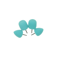 Полировальная насадка  для гибкого вала (овал, конус) твердая - комплект 4 шт.