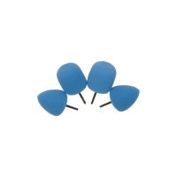 Полировальная насадка  для гибкого вала (овал, конус) полутвердая - комплект 4 шт.