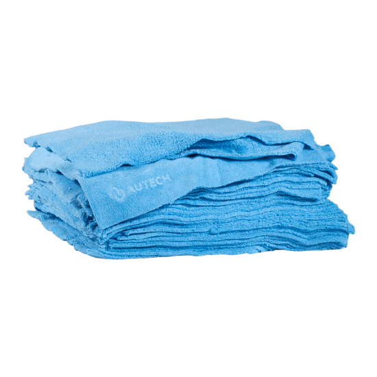 PROFI-MICROFASERTUCH BLAU Микрофибра салфетка 40*40 см, голубая, 400гр, комплект 50 шт.